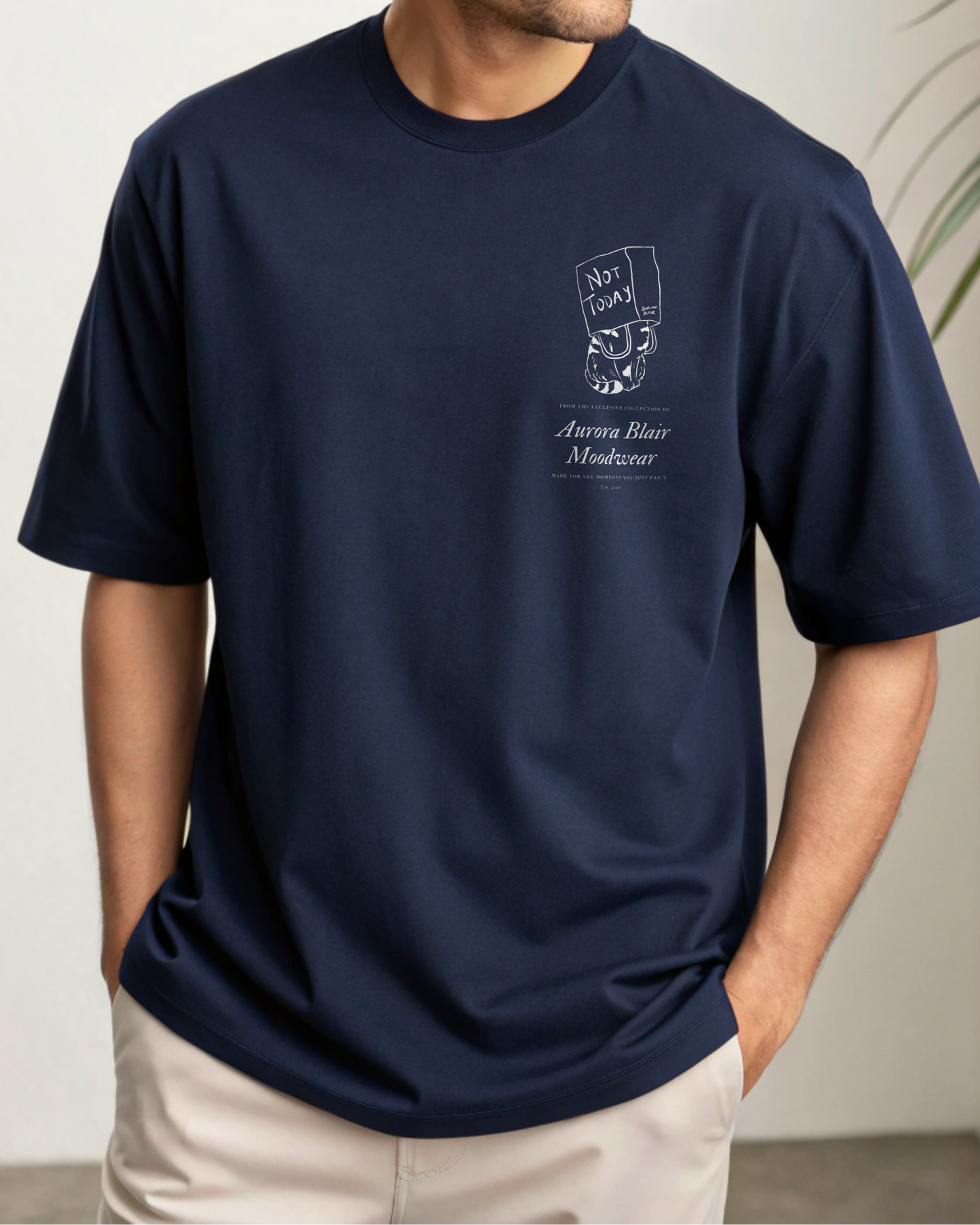 Not Today - Unisex Oversized Classic Tee