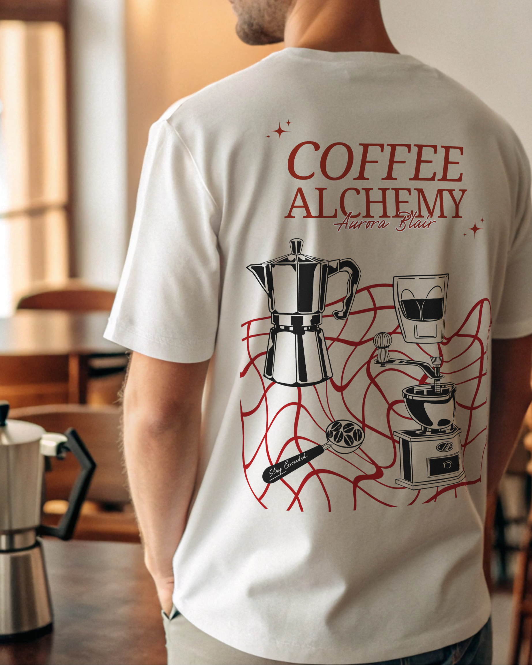 Coffee alchemy - Unisex Oversized Classic Tee