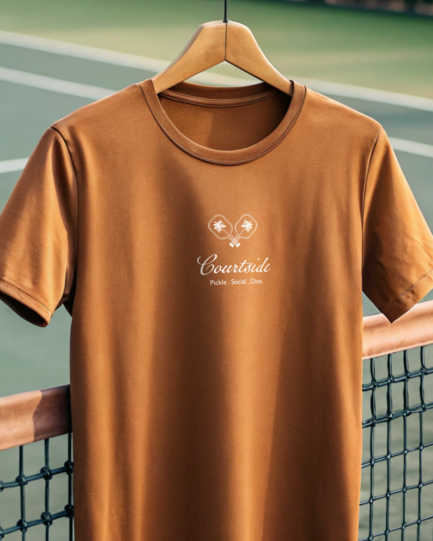 Courtside Copper - Unisex Classic Crew Tee