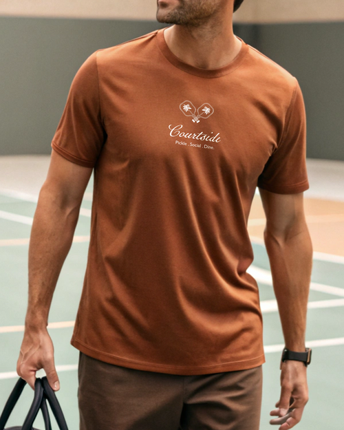Courtside Copper - Unisex Classic Crew Tee