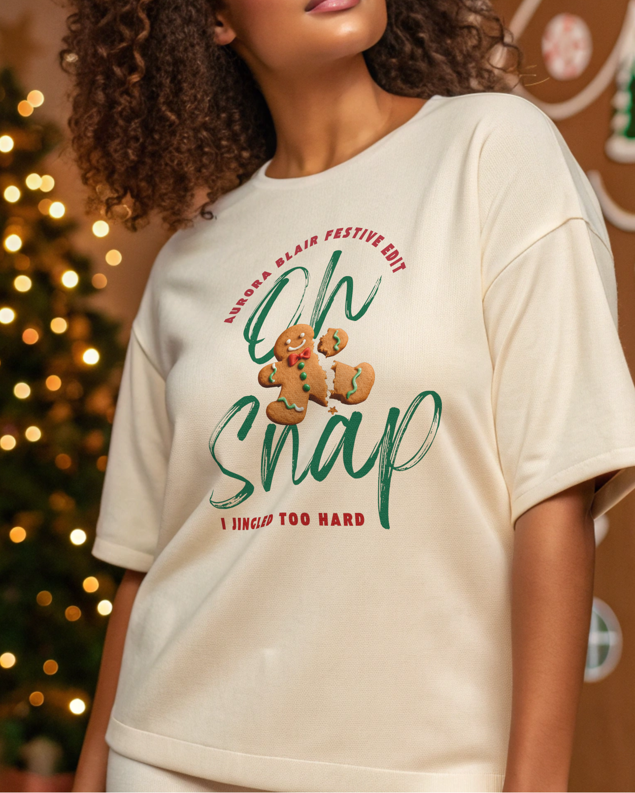 Oh Snap! I Jingled Too Hard! - Unisex Oversized Terry Cotton - 260 GSM