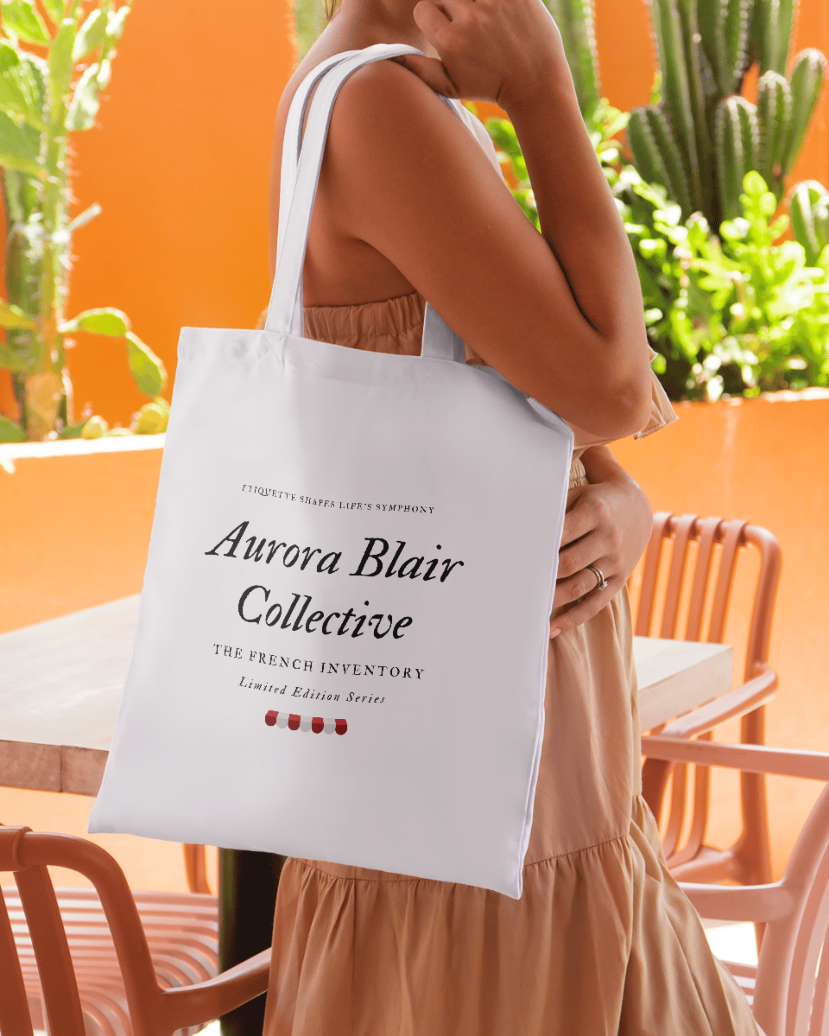 Aurora Blair French Inventory - Everyday Large Tote
