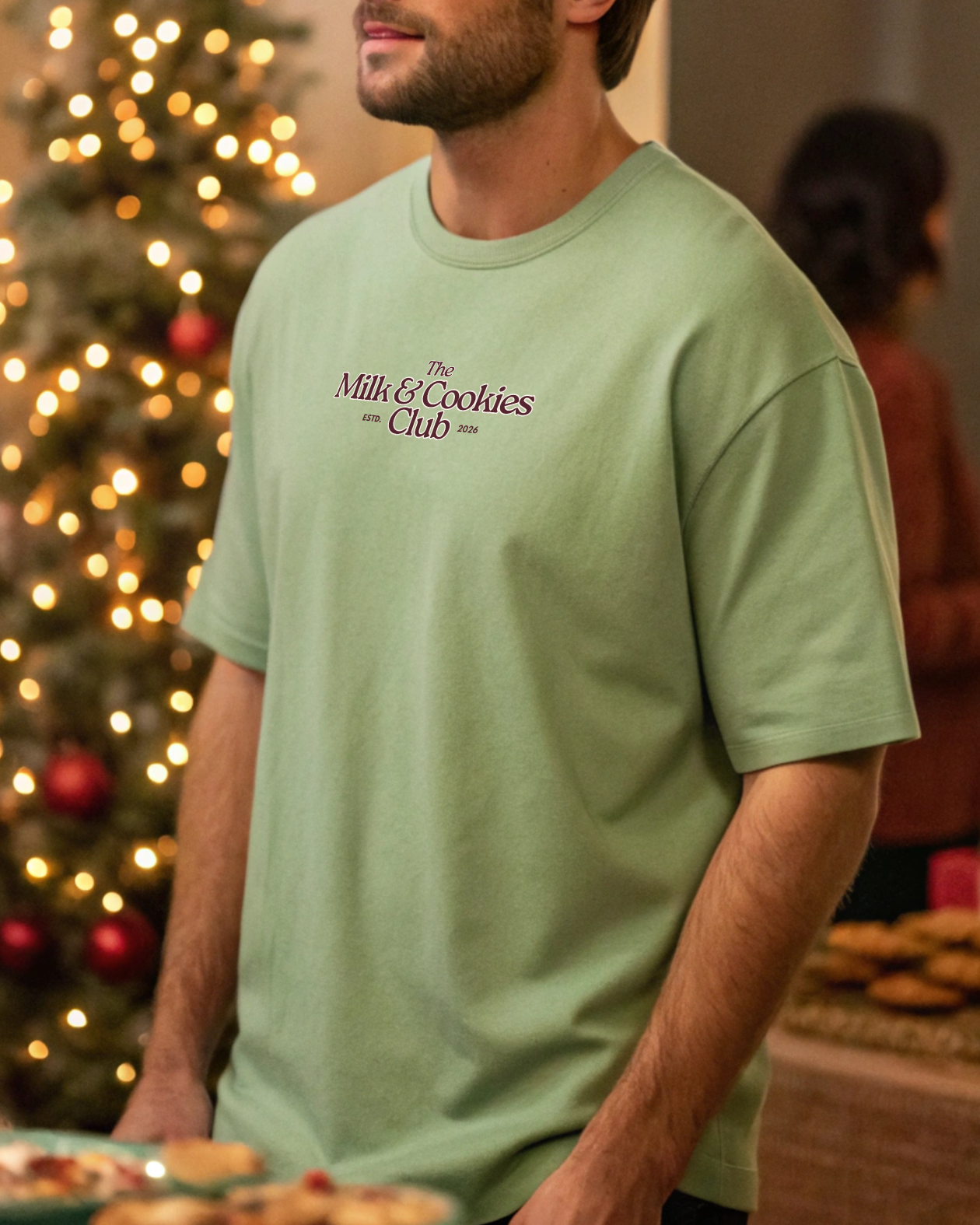 Milk & Cookies Club - Unisex Oversized Terry Cotton - 260 GSM