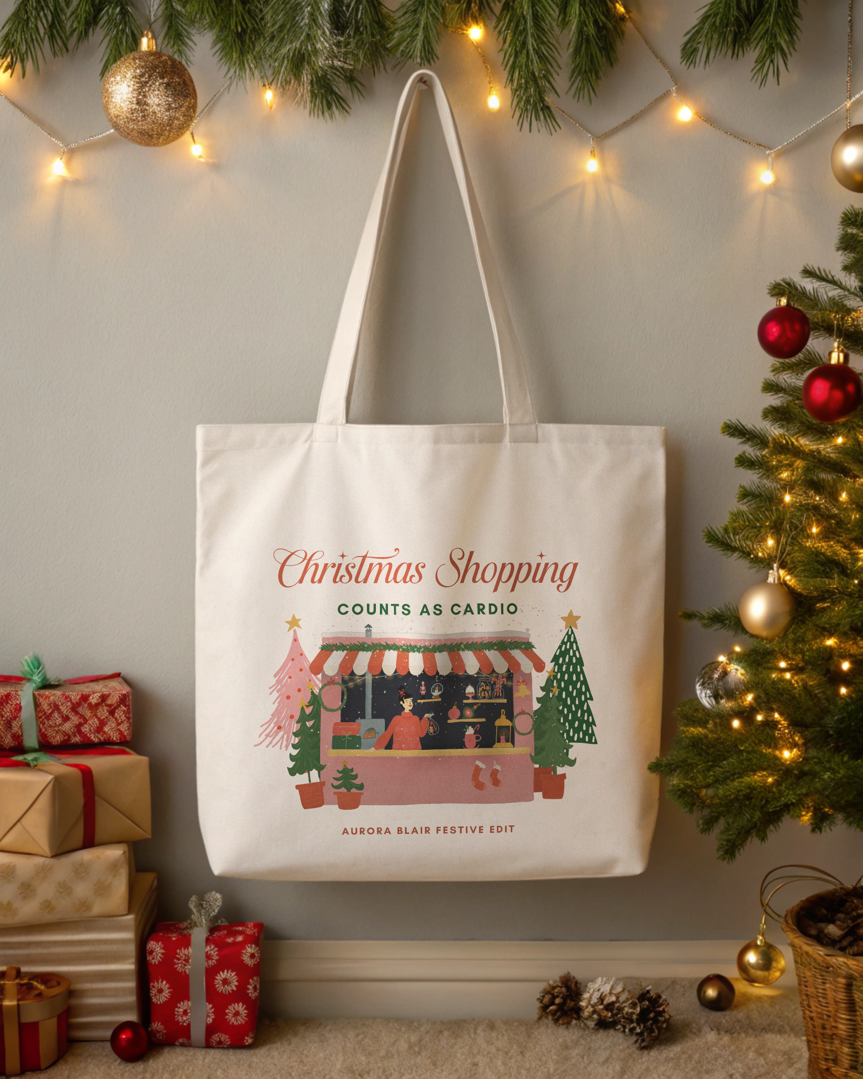 Chirstmas Shopping Counts As Cardio!