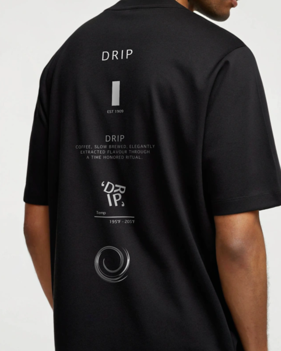 Drip Coffee - Unisex Oversized Classic Crew