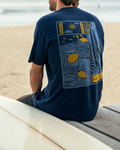 Golden Hour Waves - Oversized Classic Tee