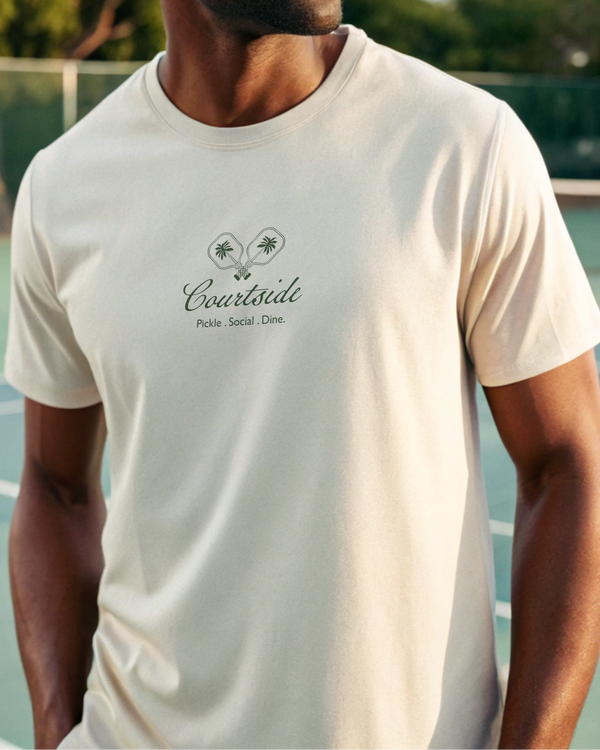 Courtside Pickleball - Unisex Classic Crew Tee