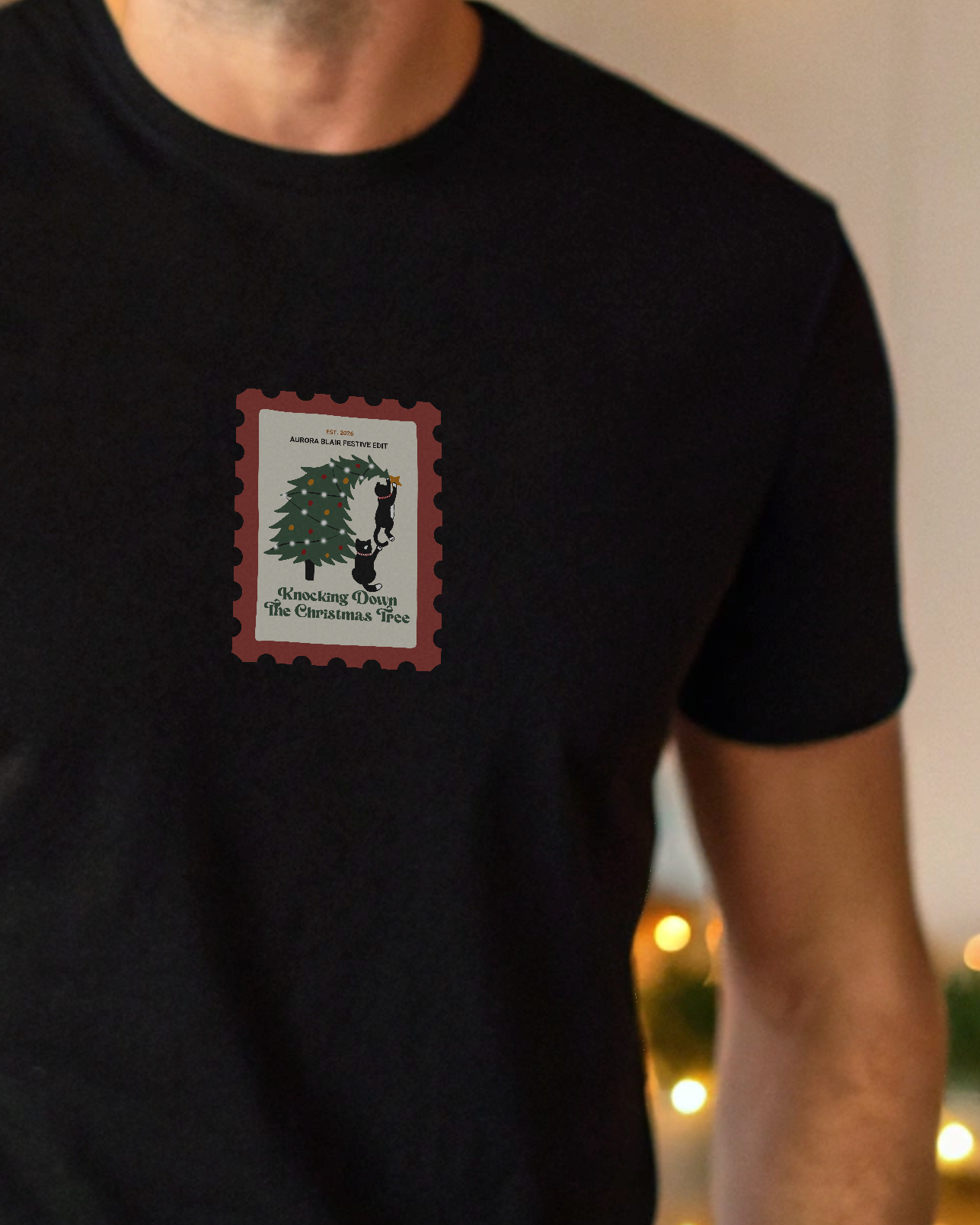 Knocking Down The Christmas Tree - Unisex Classic Crew Fit