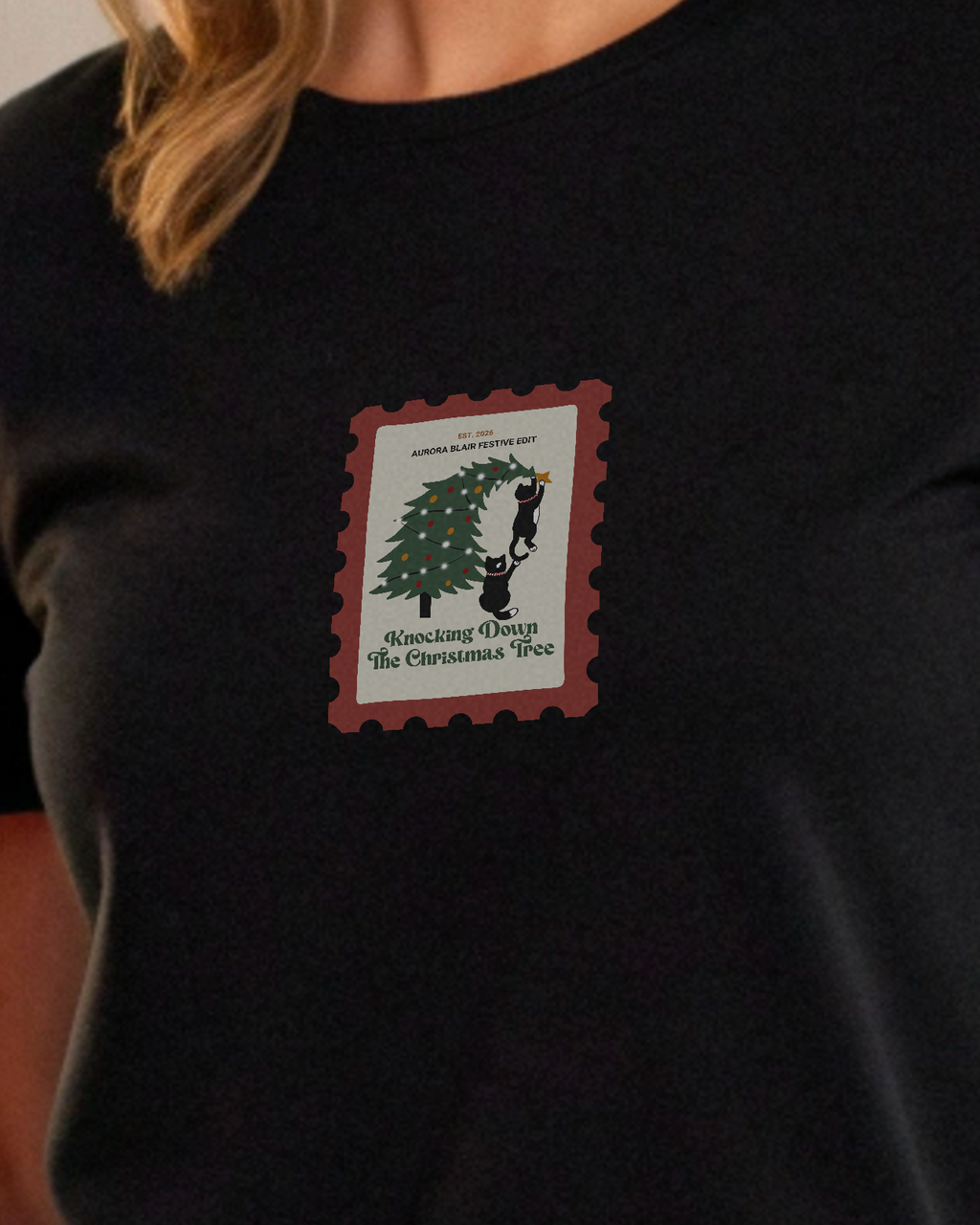 Knocking Down The Christmas Tree