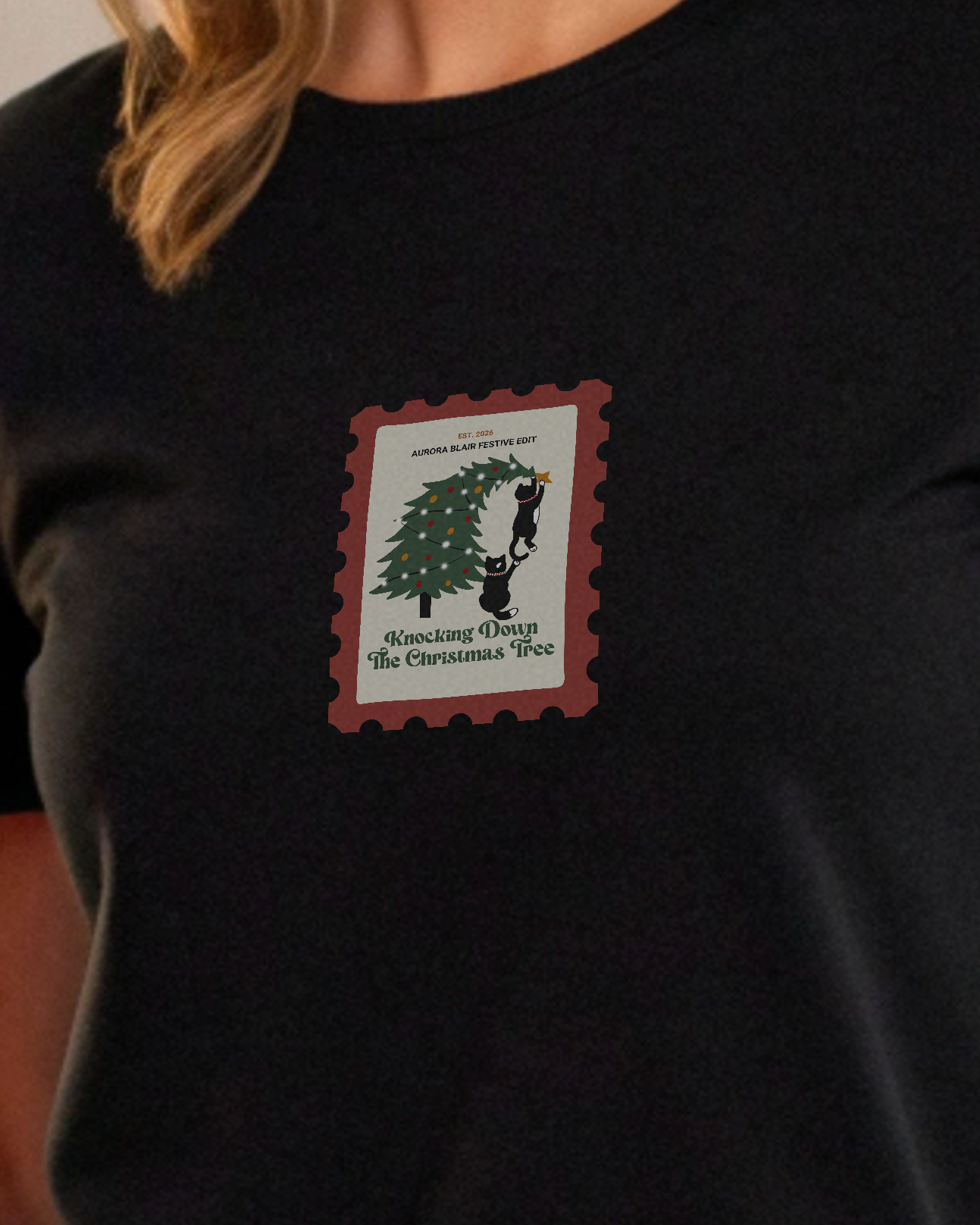 Knocking Down The Christmas Tree