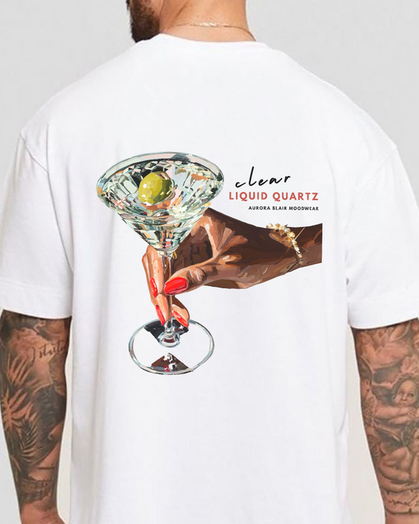 Martini - Unisex Oversized Tee - 240 GSM