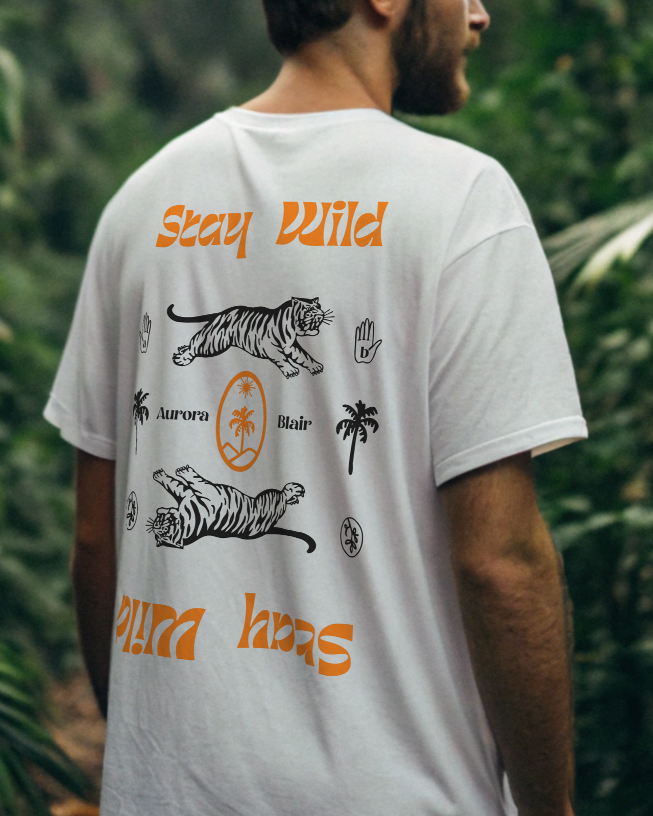 Stay Wild - Unisex Oversized Classic Tee