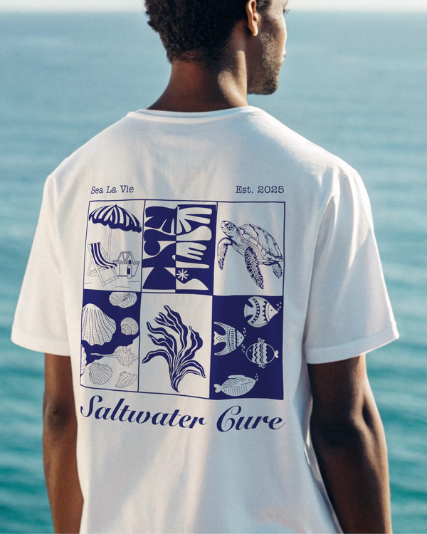 Saltwater Cure - Unisex Oversized Classic Tee