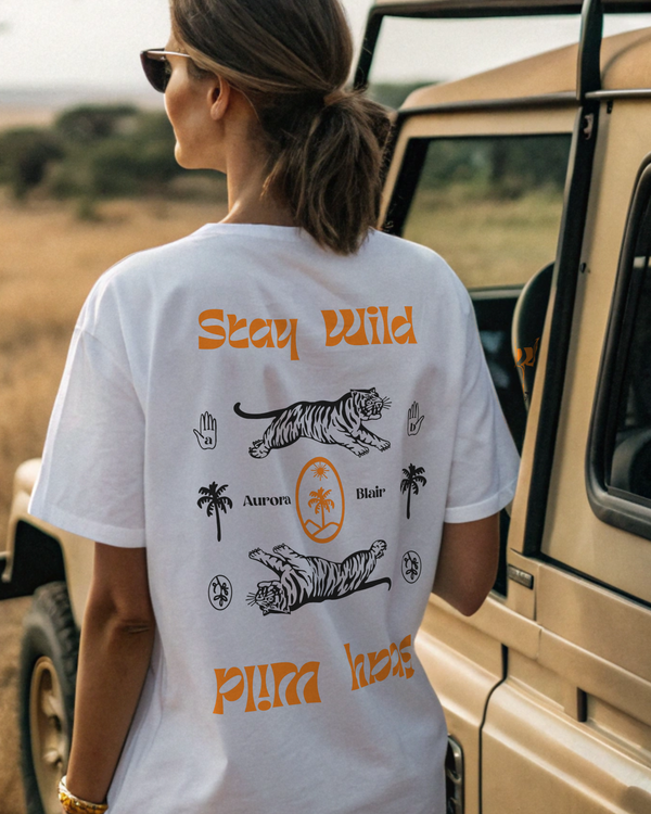 Stay Wild - Unisex Oversized Classic Tee